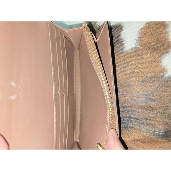 LOUIS VUITTON Monogram Vernis Portefeuille Sarah Long Wallet - Picture 10 of 15